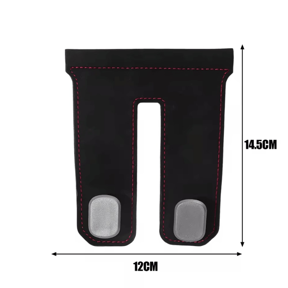 Luxury Leather Car Glove Box Hook Organizer For Bags Essentials 5