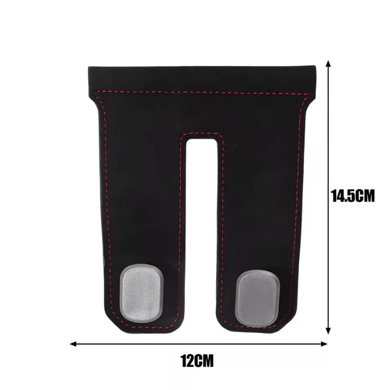 Luxury Leather Car Glove Box Hook Organizer For Bags Essentials 5