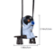 Creative Swing Astronaut Car Pendant Interior Decoration 0