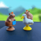 Spring Bobble Capybara Dashboard Ornament For Car Interior 1