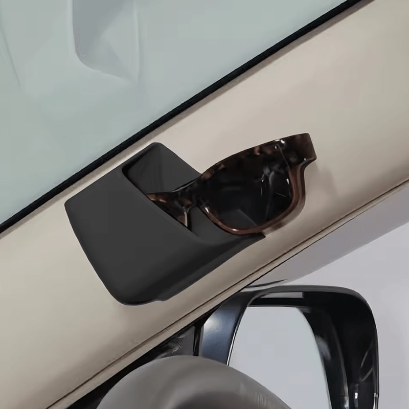 DualCompartment Car Glasses Phone Organizer With AntiSlip Design 4