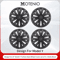 19Inch Matte Black Turbine Wheel Covers For Tesla Model Y 4PCS Set 4