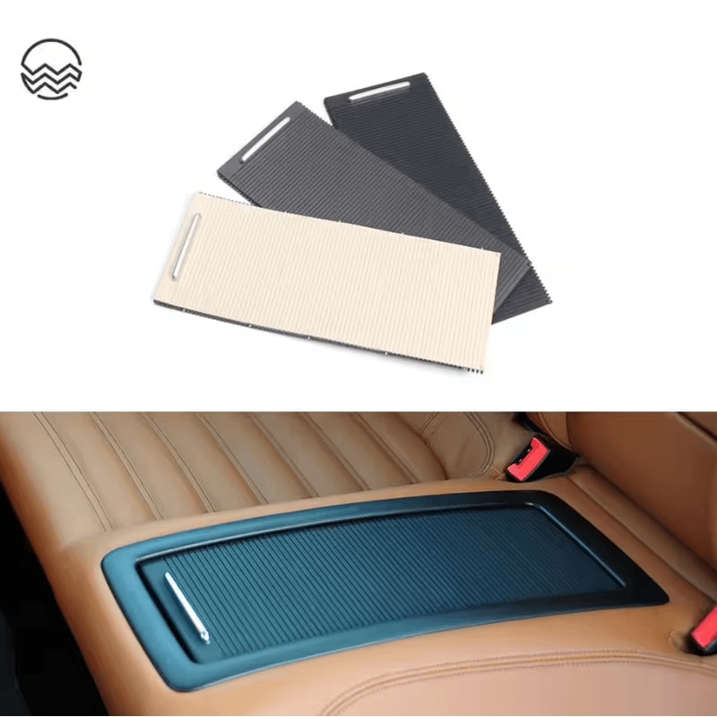 VW Passat B6B7 CC Rear Armrest Storage Box With Cup Holder 0