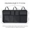 Universal Oxford Cloth Car Trunk Organizer With Adjustable Backseat Storage Net 2