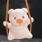 Cute Pink Swing Pig Rearview Mirror Car Pendant 1