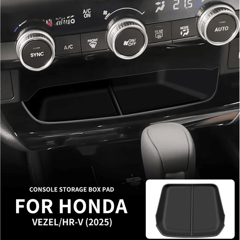 Hidden Center Console Organizer For Honda Vezel HRV 2025 0