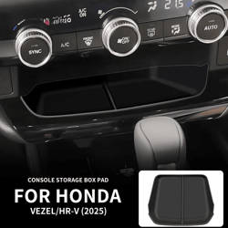 hidden center console organizer for honda vezel hr-v 2025