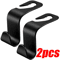 Universal HeavyDuty Car Headrest Hooks For Bags Storage 3