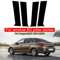 Gloss Black Window Pillar Trim Stickers For Peugeot Citroen Models 5