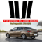 Gloss Black Window Pillar Trim Stickers For Peugeot Citroen Models 5