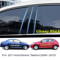 Gloss Black Window Pillar Trim Stickers For Peugeot Citroen Models 6