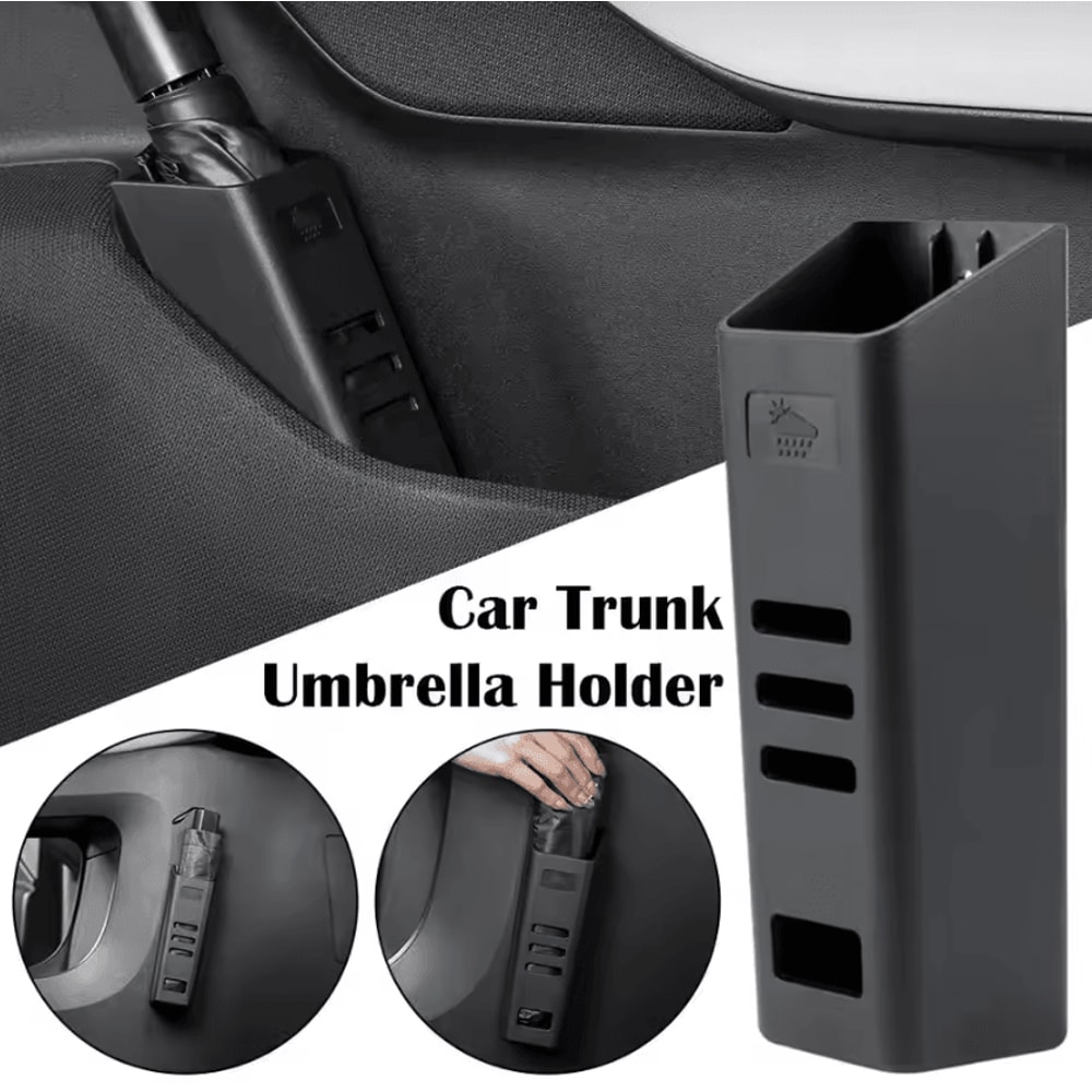 RainGuard Universal Car Umbrella Holder Storage Box Waterproof Vehicle Organizer 1