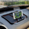 DriveEase Multifunction Car Dashboard Pad With Phone Holder Parking Number Display 2