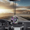 TurboSpin Metal Wheel Hub Car Pendant Rearview Mirror Hanging Ornament 0