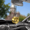 TurboSpin Metal Wheel Hub Car Pendant Rearview Mirror Hanging Ornament 1