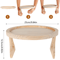FoldEase Sofa Arm Tray Foldable Couch Arm Table For Snacks Drinks Remote Storage 5