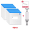 FreshLock Reusable Vacuum Sealer Bags With Hand Pump Airtight Food Storage Bags For Meat Vegetable 4