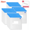 FreshLock Reusable Vacuum Sealer Bags With Hand Pump Airtight Food Storage Bags For Meat Vegetable 5