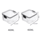 ClearStack Airtight Food Storage Containers 5Piece Stackable Pantry Storage Set For Grains Snacks 2
