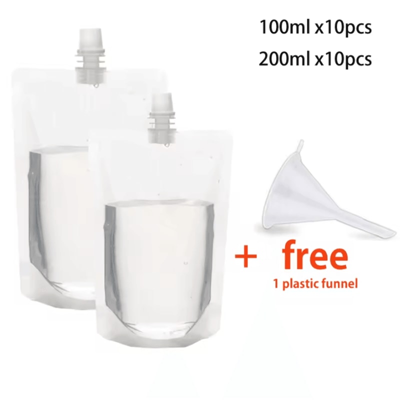 SipGo Reusable Drink Pouches Portable Juice Storage Bags For Travel Cold Drinks OntheGo Refreshme 9