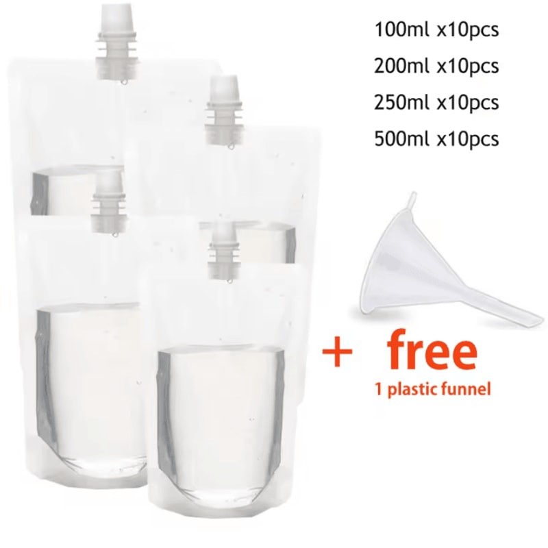 SipGo Reusable Drink Pouches Portable Juice Storage Bags For Travel Cold Drinks OntheGo Refreshme 11