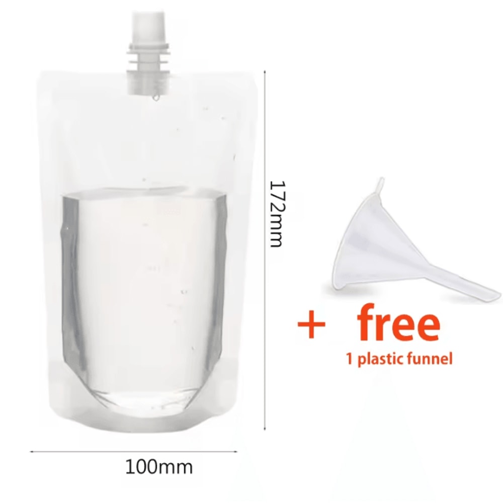 SipGo Reusable Drink Pouches Portable Juice Storage Bags For Travel Cold Drinks OntheGo Refreshme 3