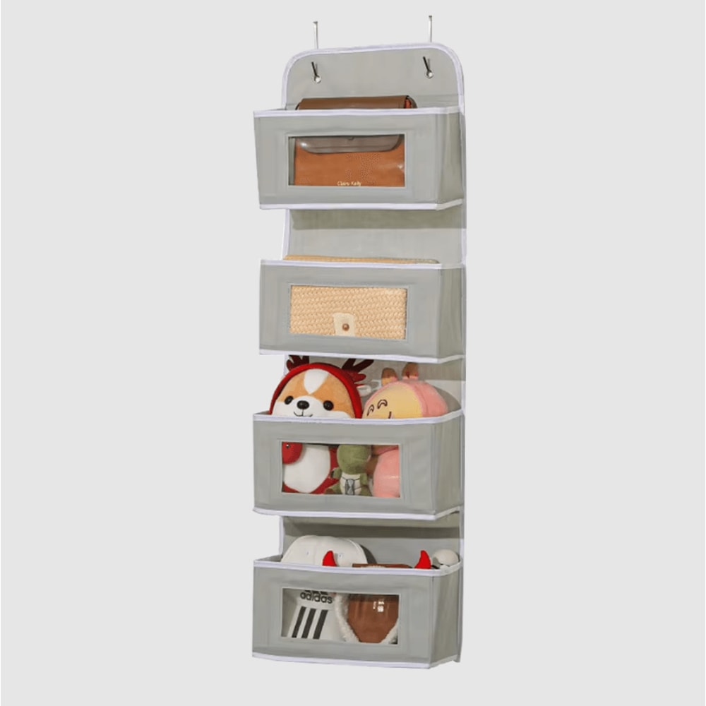 SpaceNest OvertheDoor Hanging Organizer Extra Large Closet Storage System For Toys Dorm Essentials 5