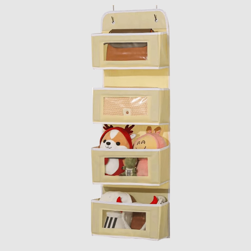 SpaceNest OvertheDoor Hanging Organizer Extra Large Closet Storage System For Toys Dorm Essentials 6