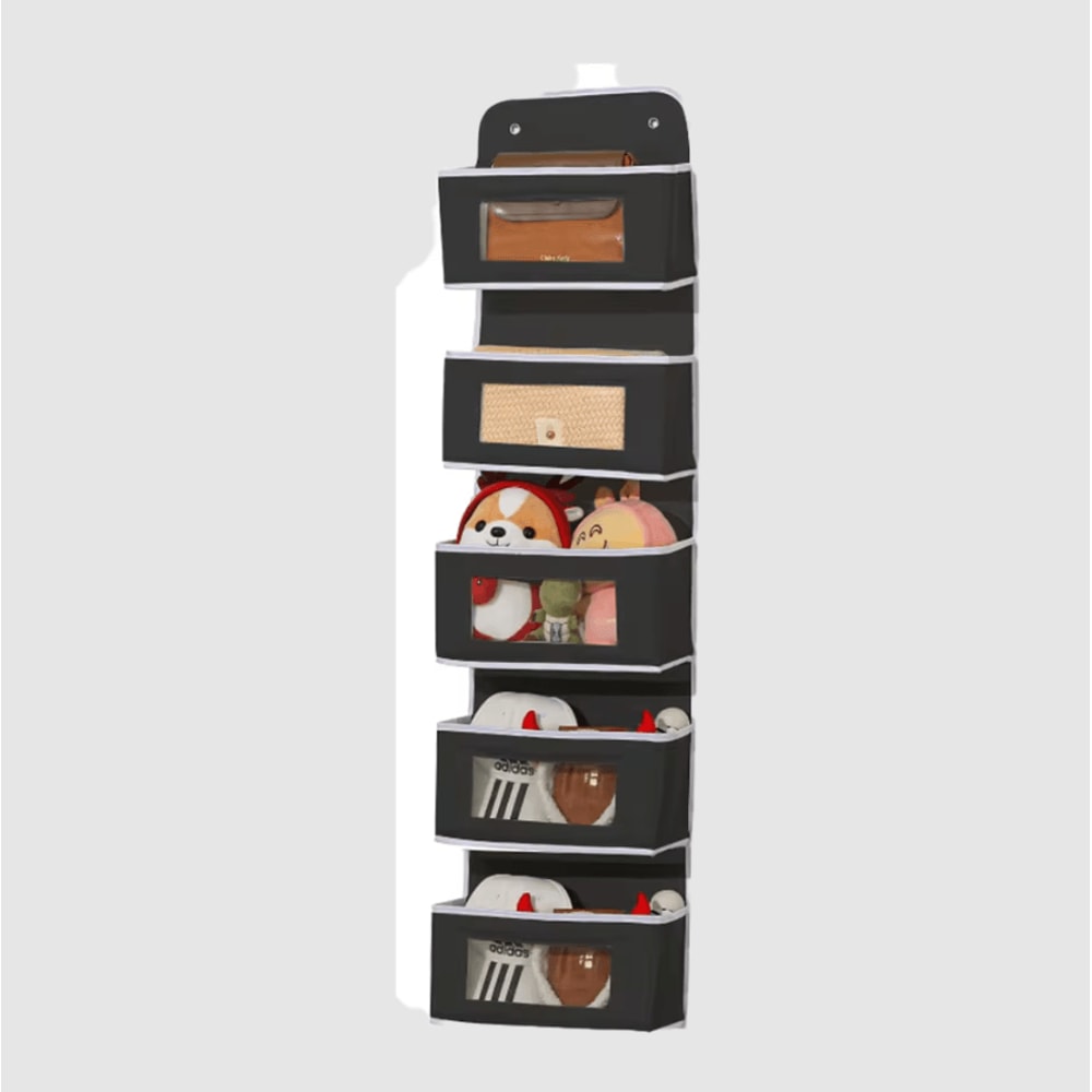 SpaceNest OvertheDoor Hanging Organizer Extra Large Closet Storage System For Toys Dorm Essentials 8