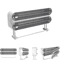 WrapEase 3in1 Wall Mounted Wrap Dispenser Plastic Wrap Cutter Paper Towel Holder For Foil Cling F 3