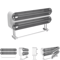 WrapEase 3in1 Wall Mounted Wrap Dispenser Plastic Wrap Cutter Paper Towel Holder For Foil Cling F 3