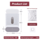 WrapEase 3in1 Wall Mounted Wrap Dispenser Plastic Wrap Cutter Paper Towel Holder For Foil Cling F 5
