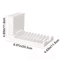 Foldable Dish Drying Rack With Utensil Holder For Small Kitchens 2