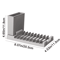 Foldable Dish Drying Rack With Utensil Holder For Small Kitchens 3