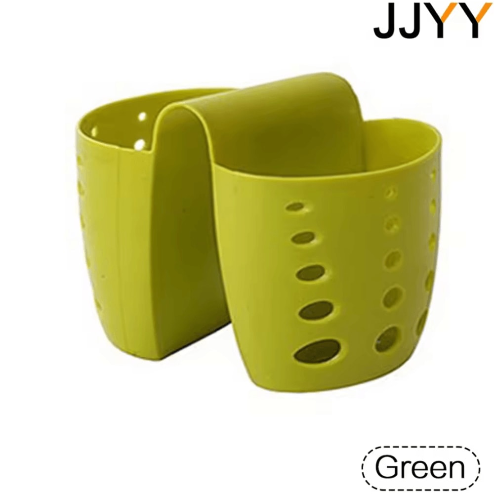 FlexDrain Silicone Sponge Holder Kitchen Sink Organizer 2