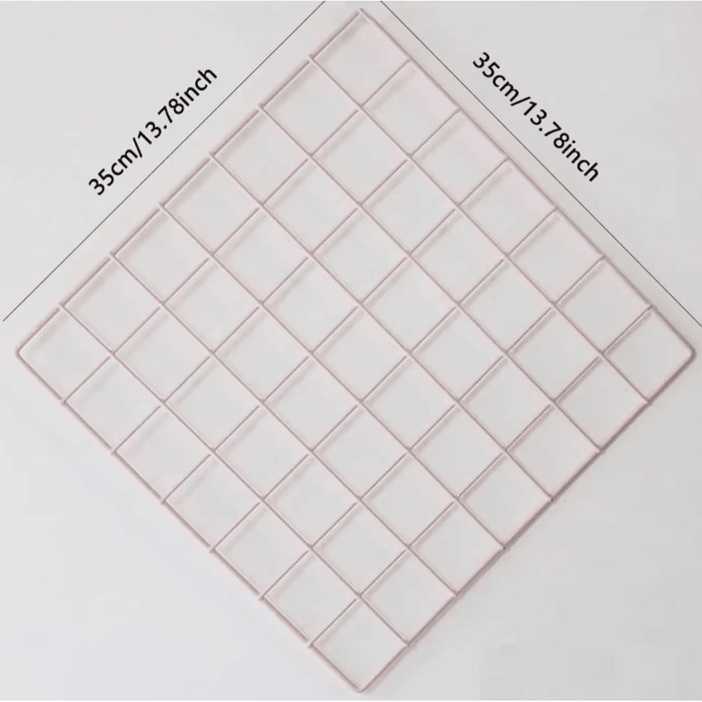 Modern Photo Wall Grid Panel Decorative Metal Display Rack 2