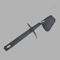 FlexMix Rotating Thermomix Spatula Kitchen Mixing Scraper 12