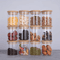 PureSeal Glass Spice Jars Set Airtight Bamboo Spice Containers 0