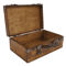 HeritageLock Vintage Wooden Treasure Chest Decorative Storage Trunk 1