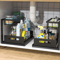 SlideNest Under Sink Storage Rack Set Sliding Drawer Organizer 0