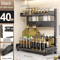 SpiceStack Pro 3Tier Spice Rack Organizer Adjustable Kitchen Storage Shelf 3