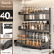 SpiceStack Pro 3Tier Spice Rack Organizer Adjustable Kitchen Storage Shelf 4