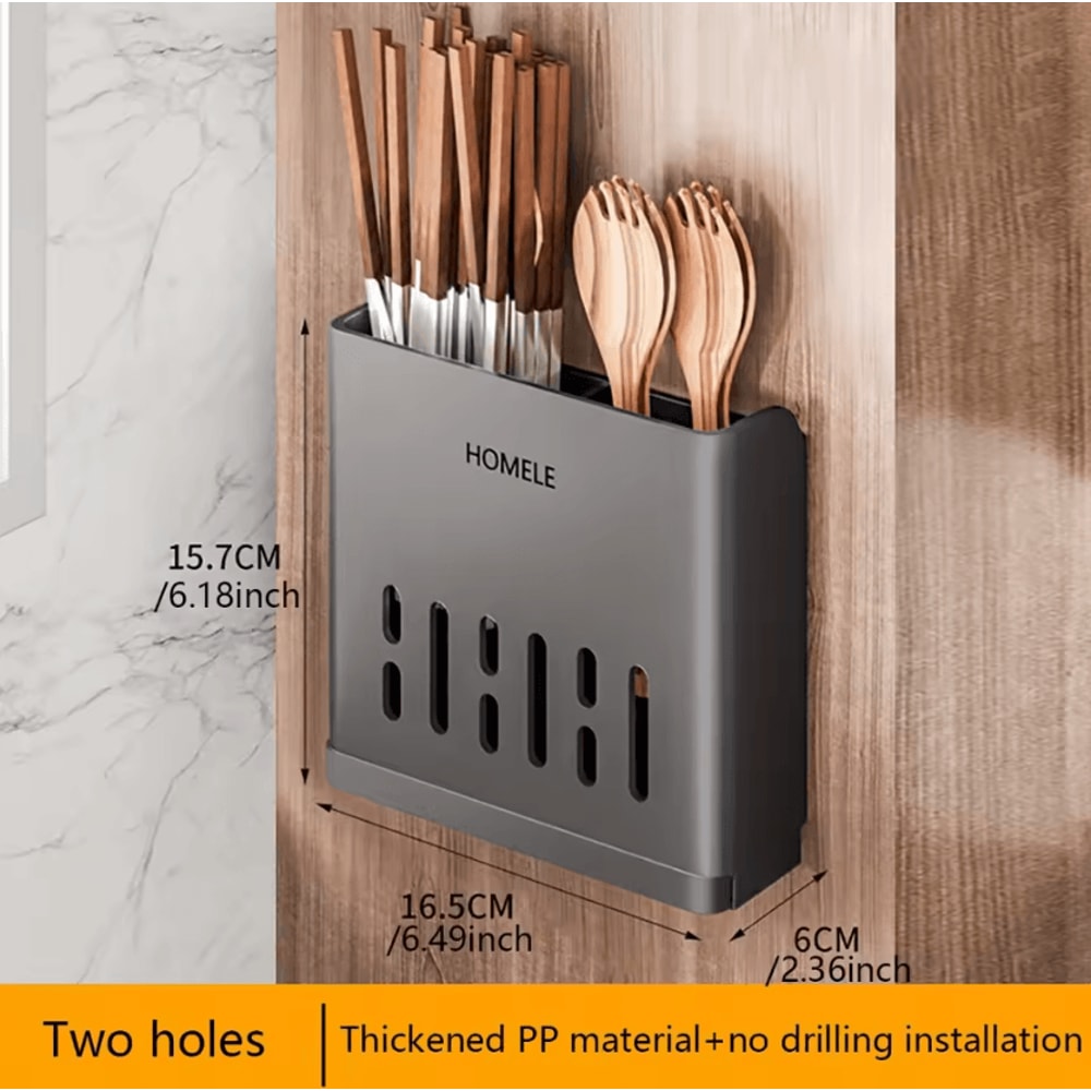 DryFlow Flatware Organizer Cutlery Drain Rack 3