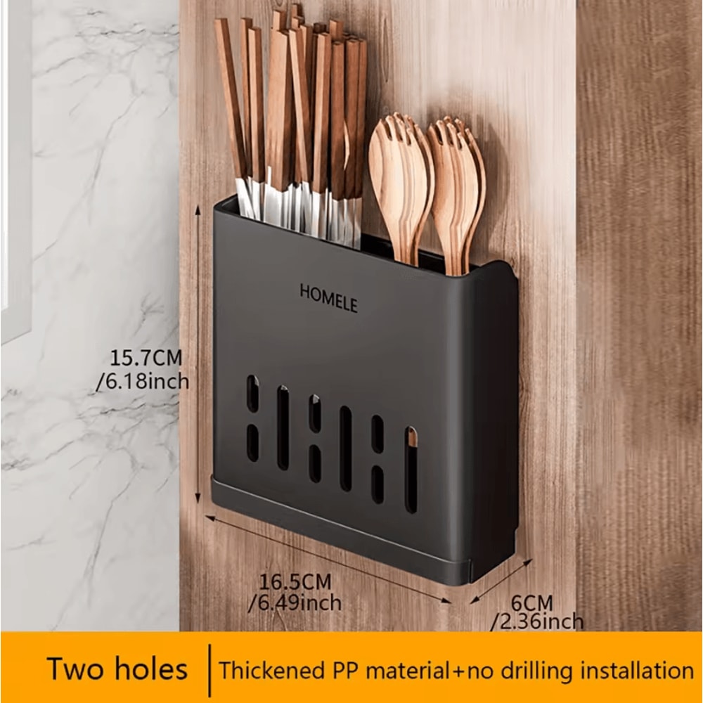 DryFlow Flatware Organizer Cutlery Drain Rack 5