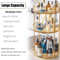 GlowSpin Rotating Makeup Organizer 3Tier Vanity Storage Rack 1