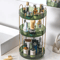GlowSpin Rotating Makeup Organizer 3Tier Vanity Storage Rack 3