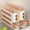 4Layer Automatic Rolling Egg Holder For Refrigerator Storage 0