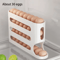 4Layer Automatic Rolling Egg Holder For Refrigerator Storage 3