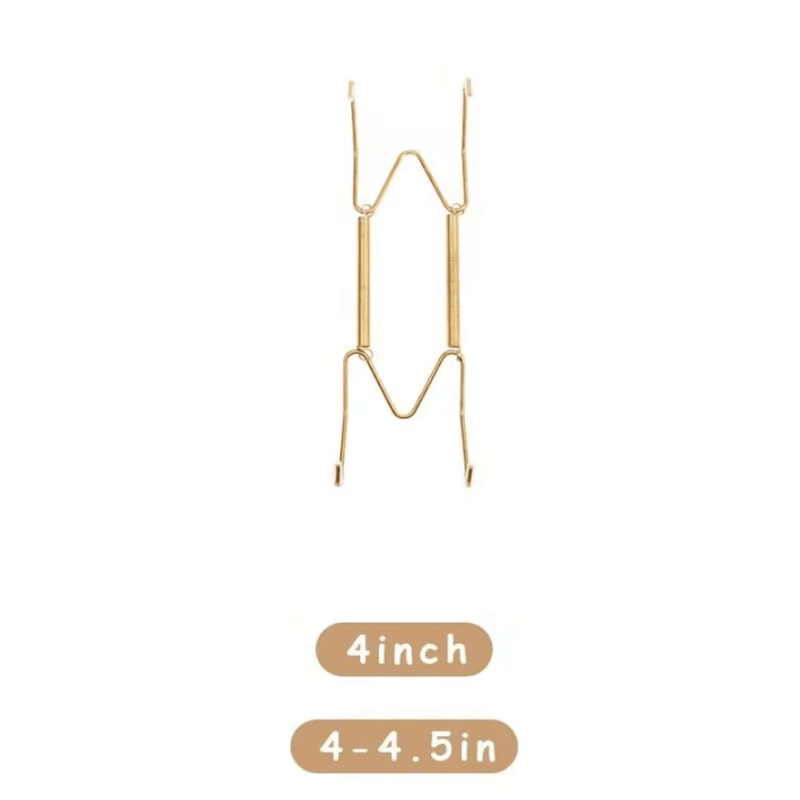 Invisible Spring Plate Hangers For Decorative Wall Display 2