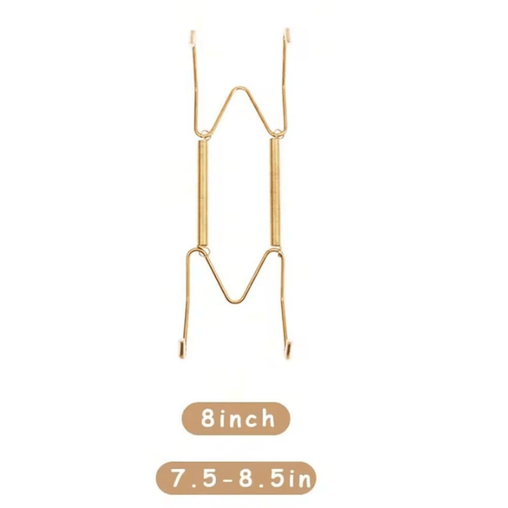 Invisible Spring Plate Hangers For Decorative Wall Display 3